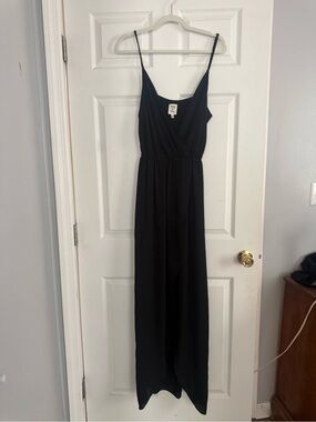 Pretty by Rory Black Spaghetti Strap Maxi Dress